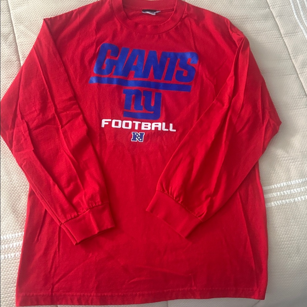 Red Giants Football Long Sleeve Shirt